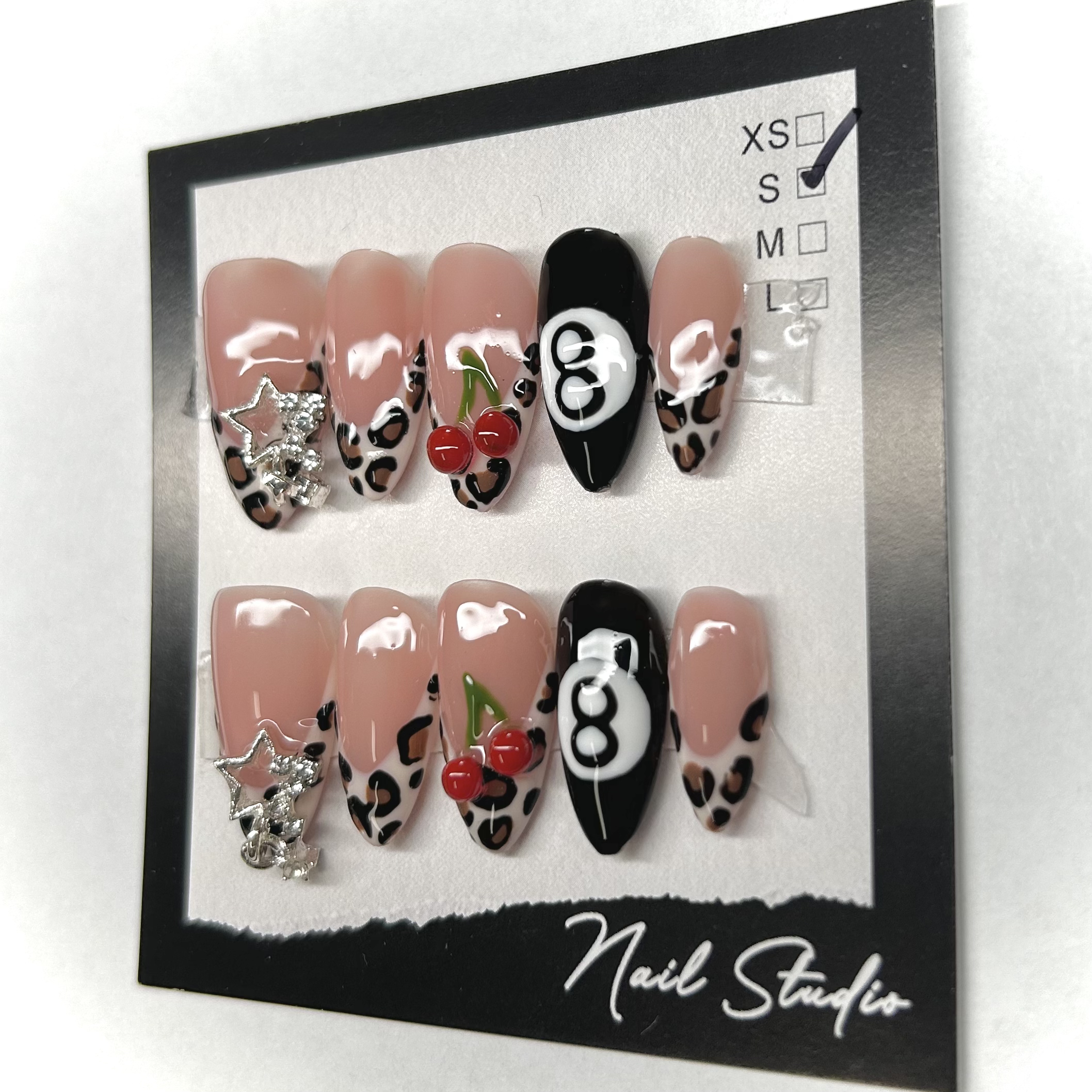 Leopard Cherry 8-Ball view 3