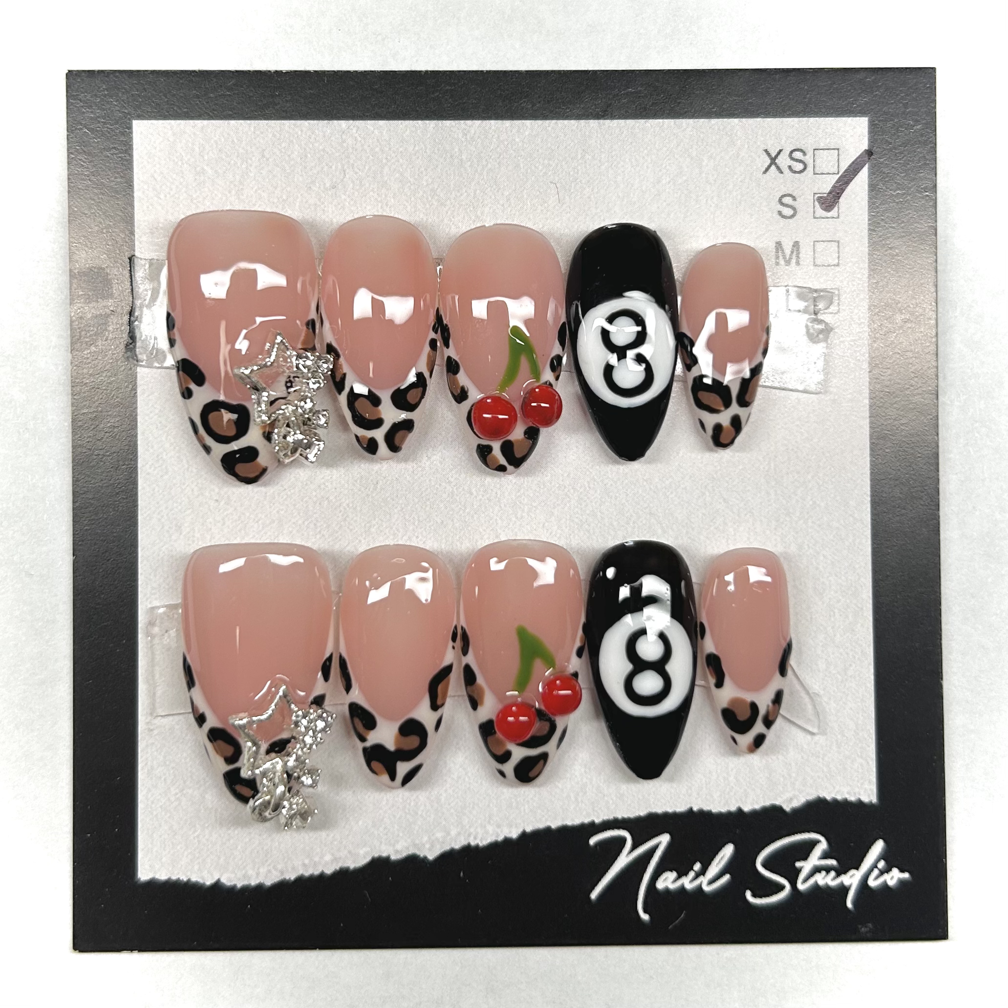 Leopard Cherry 8-Ball view 2