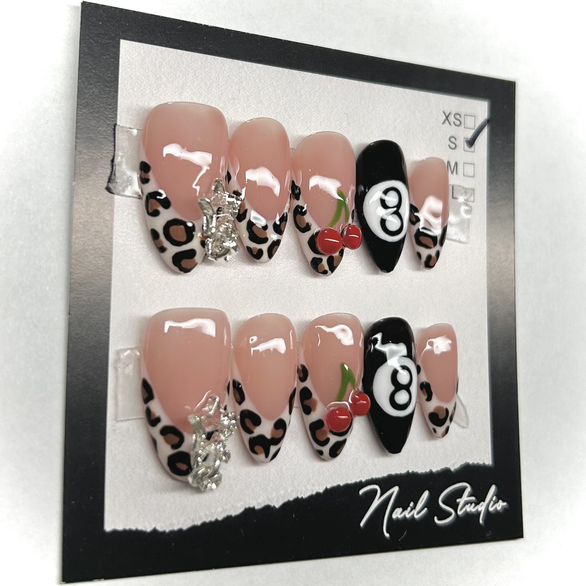 Leopard Cherry 8-Ball view 1