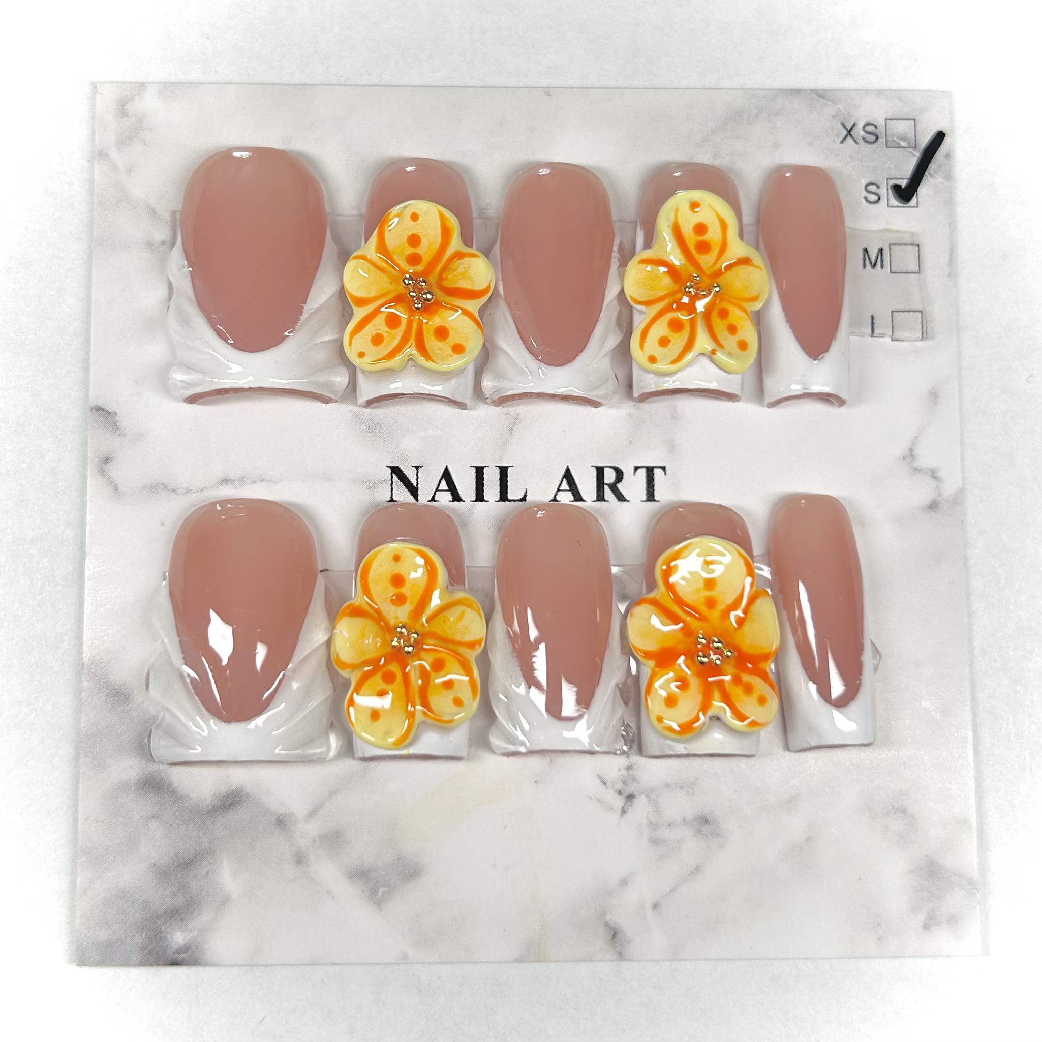 Orange Flower French