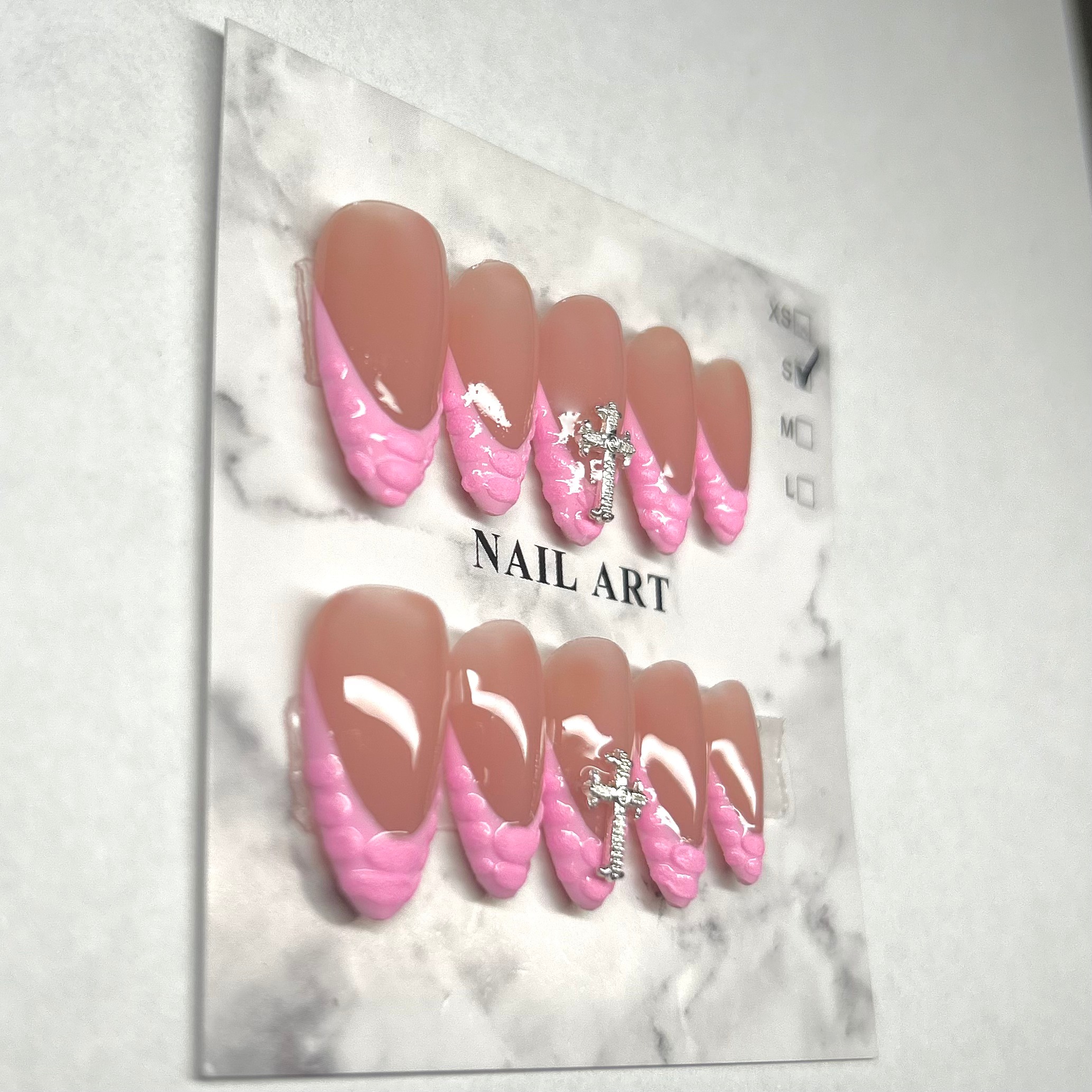 Pink Cross French view 2