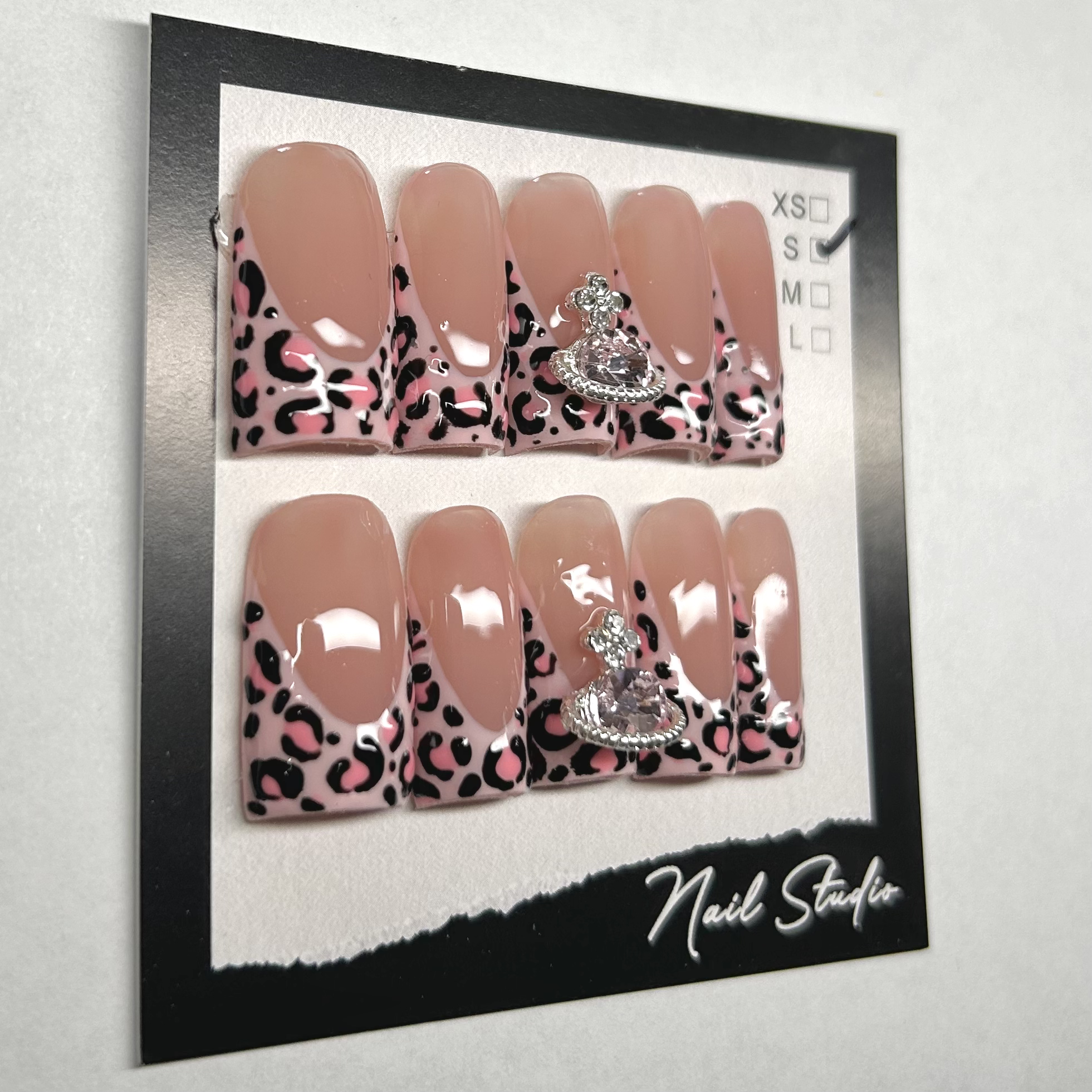 Pink Leopard Crown view 1