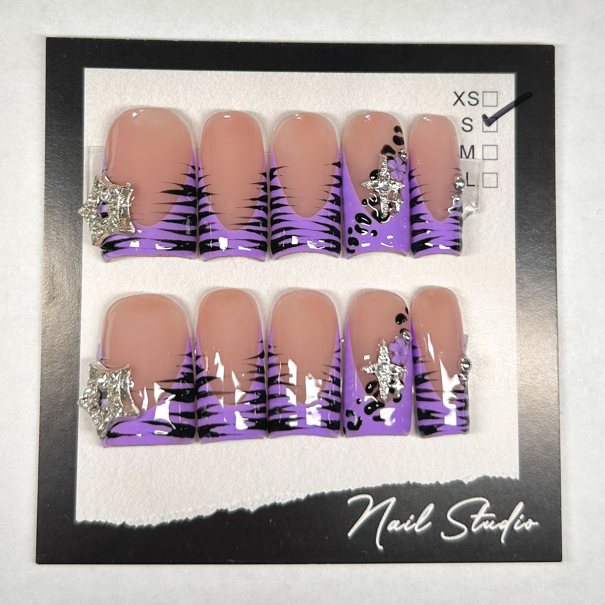 Purple Spike Leopard view 3