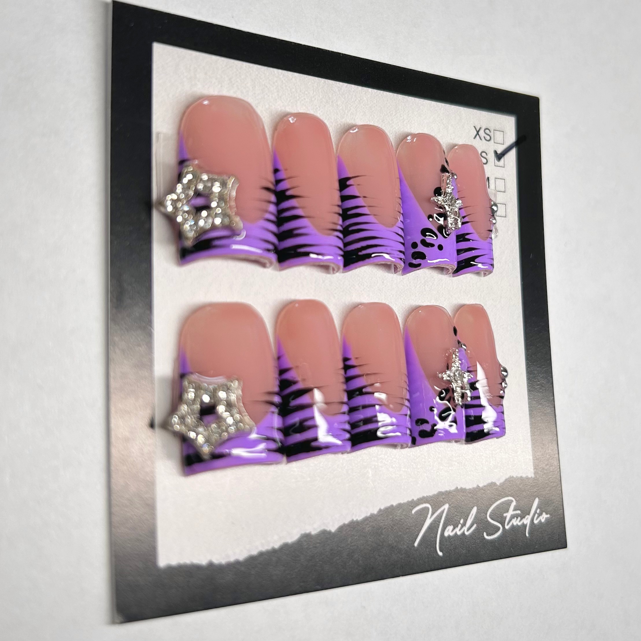 Purple Spike Leopard view 2