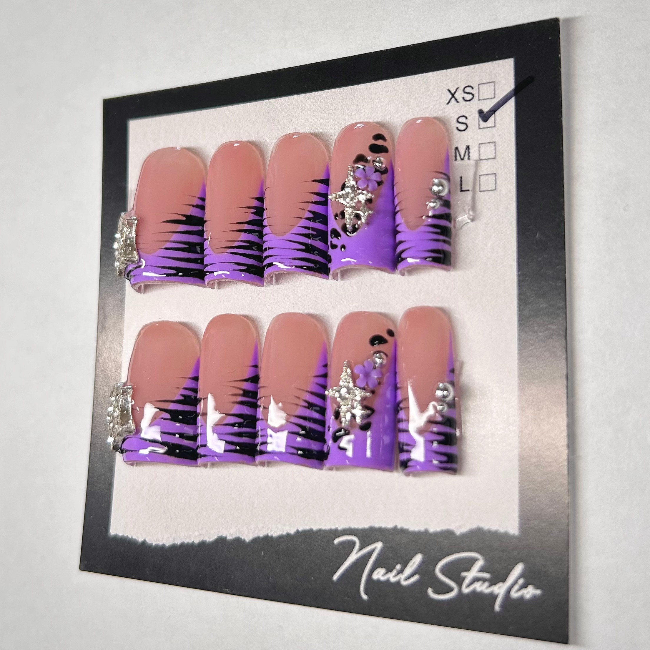 Purple Spike Leopard view 1