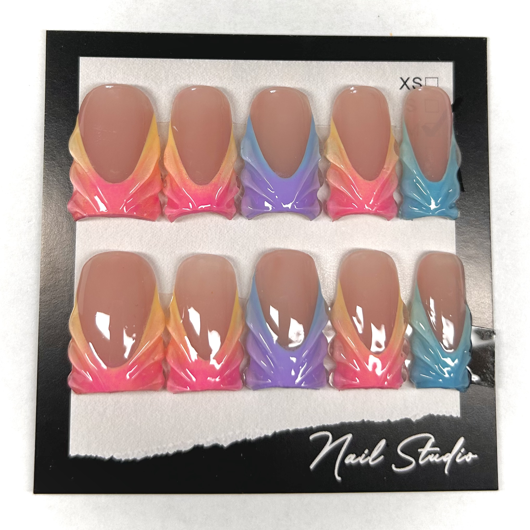 Rainbow Flame Wings view 3